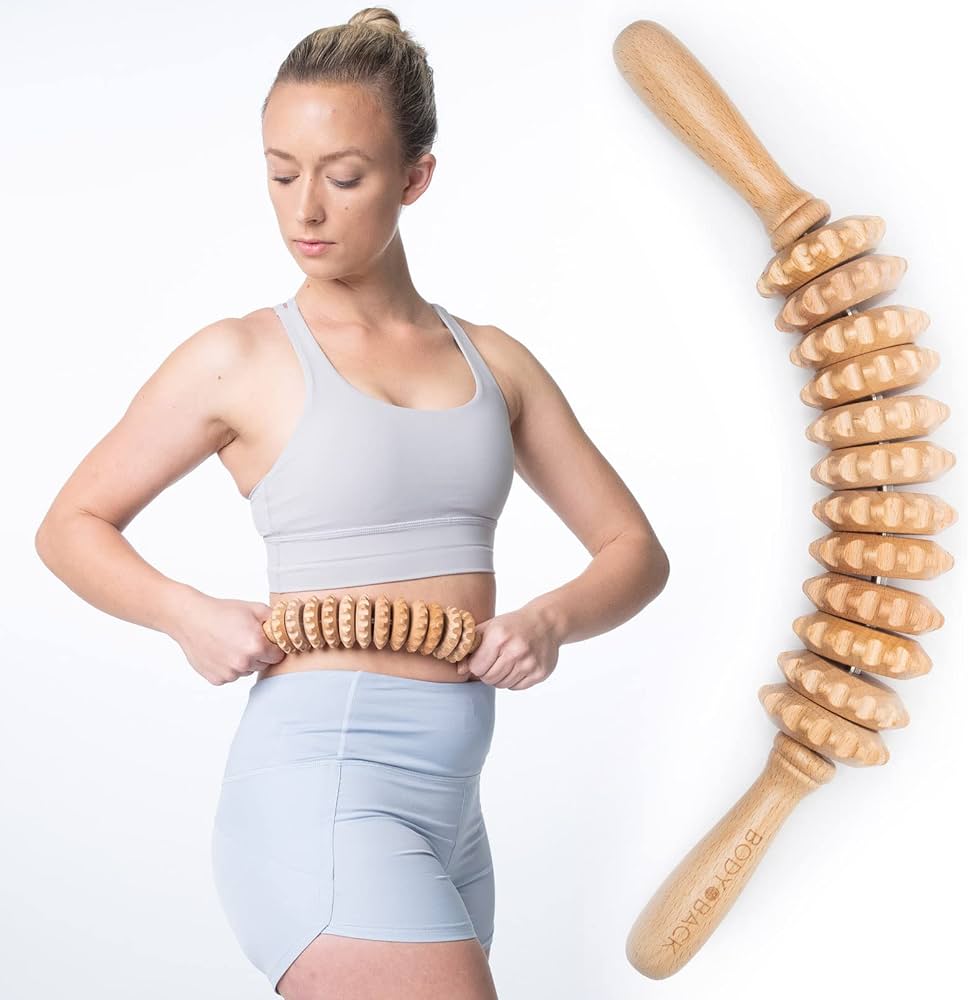 Wooden Belly Sculpt Roller