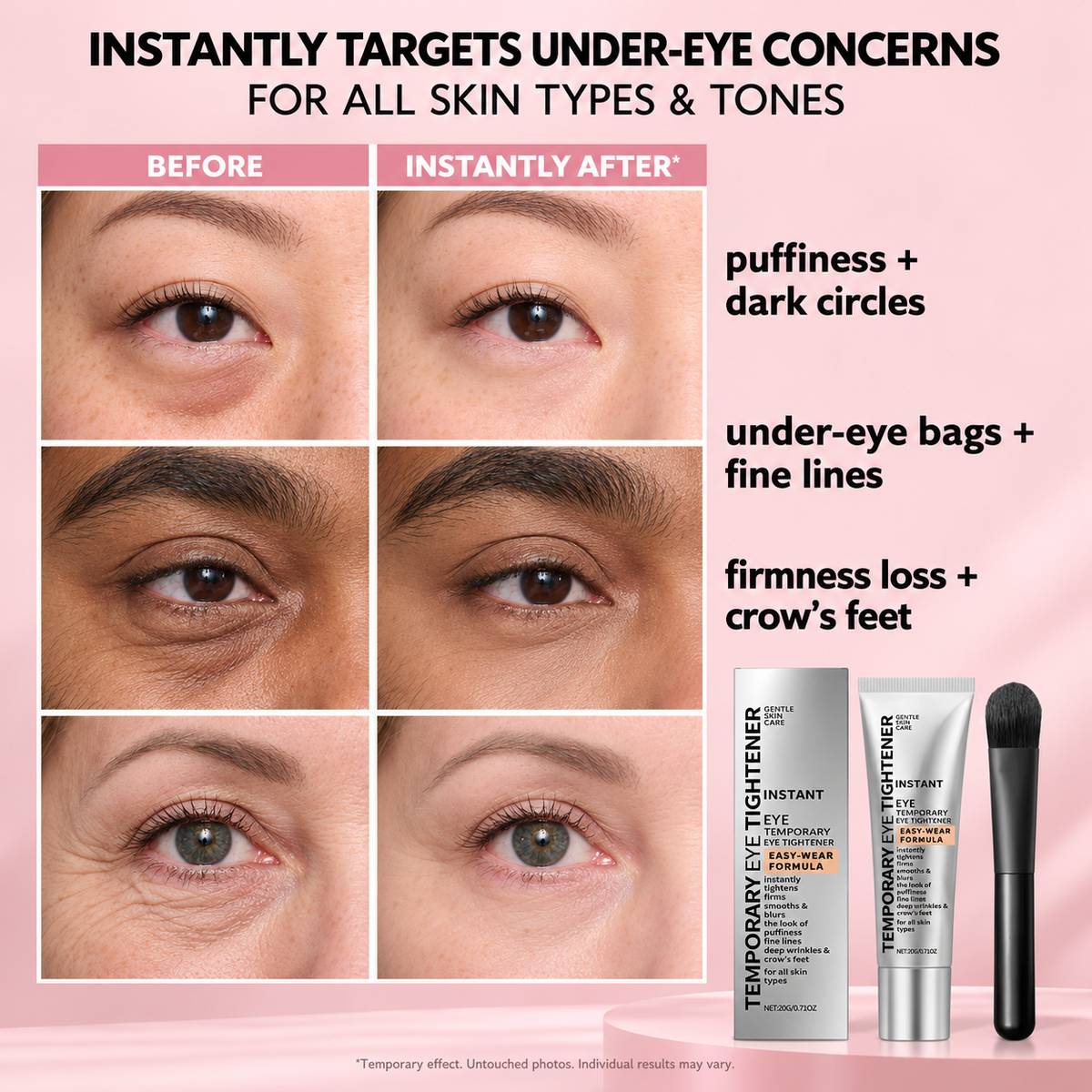 Instant Eye Tightener