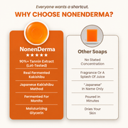 Deodorizing Soap Bar with Persimmon