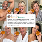 Deodorizing Soap Bar with Persimmon